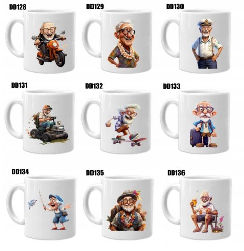 Kubek z nadrukiem śmieszny prezent Dzień Dziadka urodziny imieniny dziadek