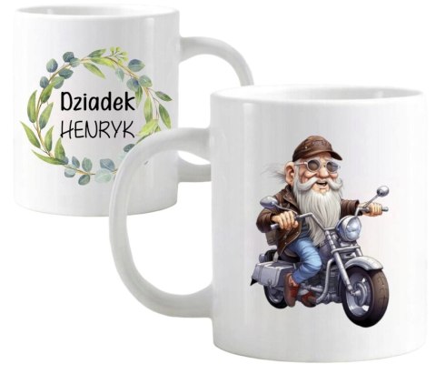 Kubek z nadrukiem śmieszny prezent Dzień Dziadka urodziny imieniny dziadek