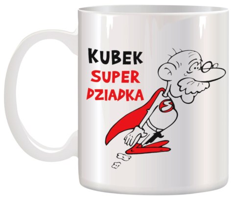 Kubek z nadrukiem śmieszny prezent Dzień Dziadka urodziny imieniny dziadek