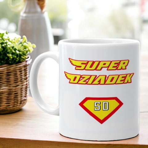 Kubek z nadrukiem śmieszny prezent Dzień Dziadka urodziny imieniny dziadek