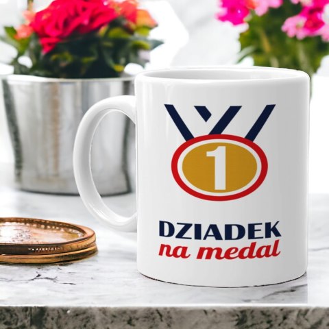 Kubek z nadrukiem śmieszny prezent Dzień Dziadka urodziny imieniny dziadek