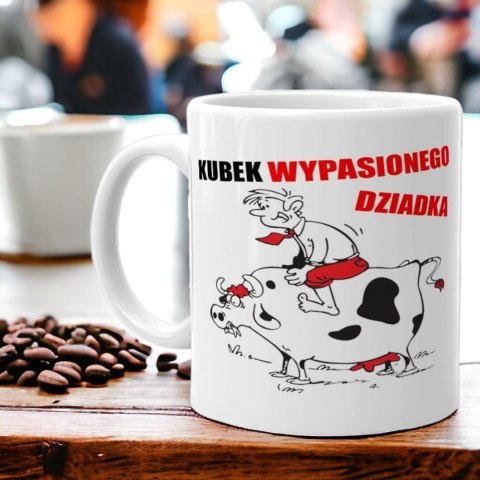 Kubek z nadrukiem śmieszny prezent Dzień Dziadka urodziny imieniny dziadek