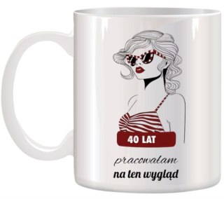 KUBEK Z NADRUKIEM ŚMIESZNY PREZENT NA URODZINY RÓŻNE WZORY