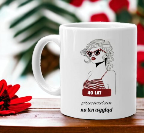 Kubek z nadrukiem śmieszny prezent na urodziny różne wzory