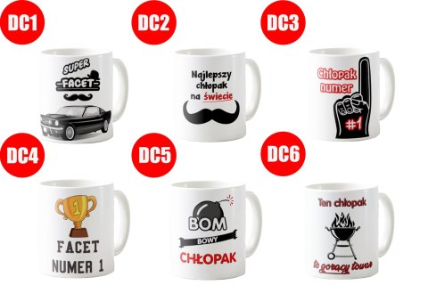 Kubek z nadrukiem imię prezent Dzień chłopaka kolegi urodziny imieniny