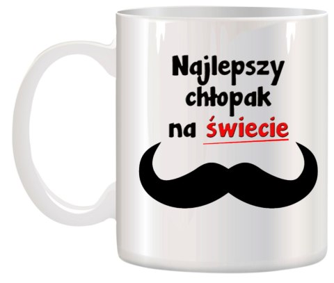 Kubek z nadrukiem imię prezent Dzień chłopaka kolegi urodziny imieniny