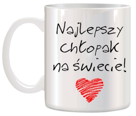 KUBEK Z NADRUKIEM IMIĘ PREZENT DZIEŃ CHŁOPAKA KOLEGI URODZINY IMIENINY