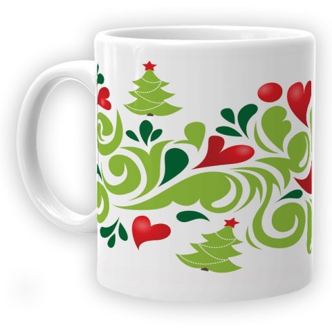 Kubek z nadrukiem prezent na mikołajki święta Boże Narodzenie