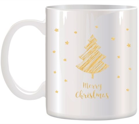 Kubek z nadrukiem prezent na mikołajki święta Boże Narodzenie