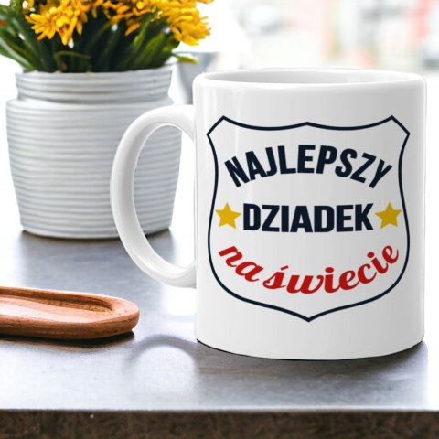 Kubek z nadrukiem śmieszny prezent Dzień Dziadka urodziny imieniny dziadek