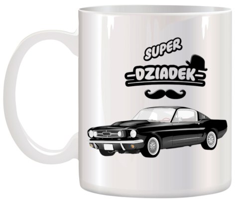 Kubek z nadrukiem śmieszny prezent Dzień Dziadka urodziny imieniny dziadek
