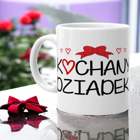 Kubek z nadrukiem śmieszny prezent Dzień Dziadka urodziny imieniny dziadek