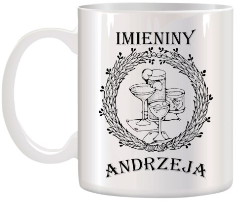Kubek prezent na Andrzejki dla andrzeja z nadrukiem
