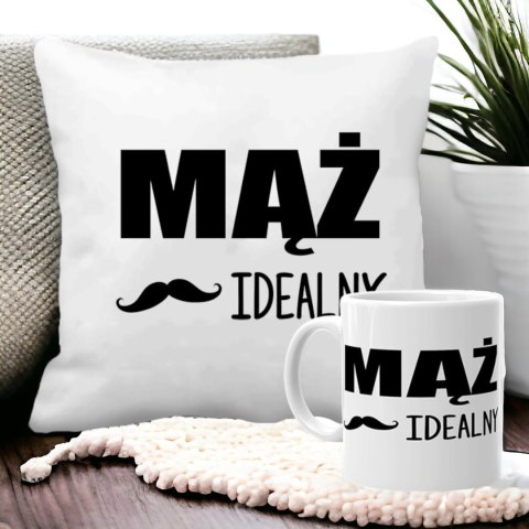 Poduszka i kubek prezent Walentynki dla dziewczyny chłopaka żony męża wzory