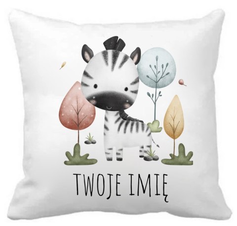 Poduszka z imieniem dziecka dla chłopca dziewczynki do przedszkola wzory