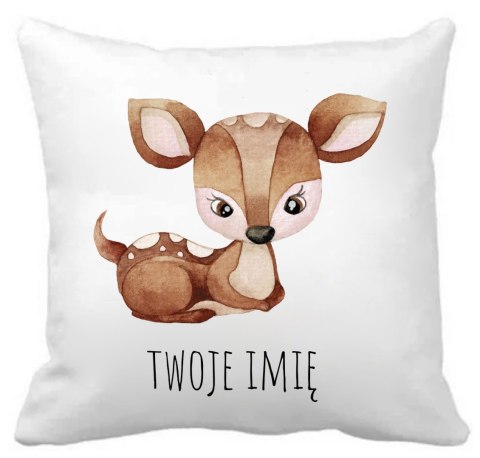 Poduszka z imieniem dziecka dla chłopca dziewczynki do przedszkola wzory