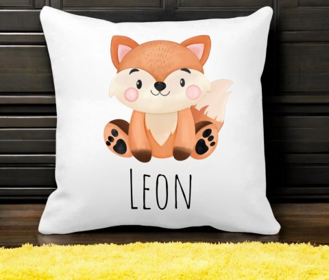 Poduszka z imieniem dziecka dla chłopca dziewczynki do przedszkola wzory