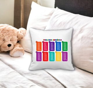 Poduszka i kubek edukacyjny tabliczka mnożenia #