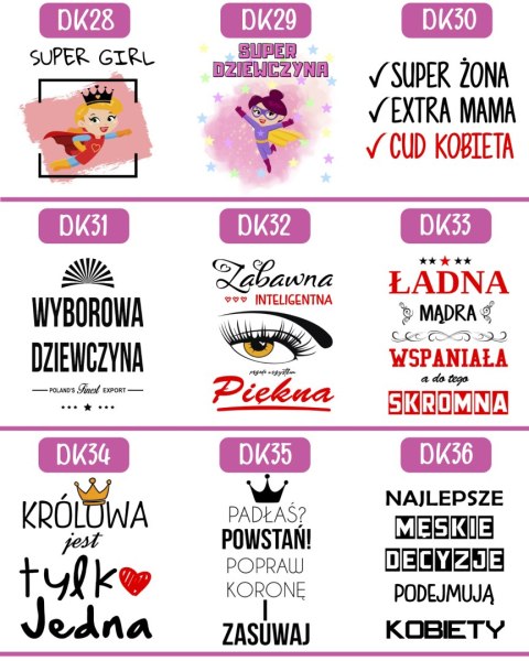 Poduszka i kubek prezent Dzień Kobiet dla Koleżanki Dziewczyny Mamy wzory Poduszka i kubek prezent Dzień Kobiet dla Koleżanki Dziewczyny Mamy wzory