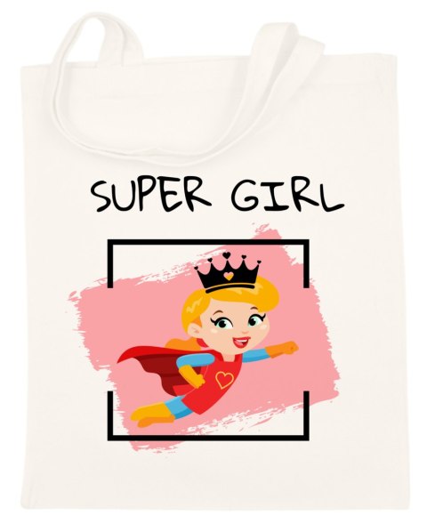 Torba bawełniana premium na zakupy z nadrukiem prezent Dzień Kobiet