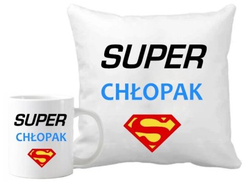 Poduszka i kubek śmieszny prezent Dzień chłopaka kolegi urodziny imieniny
