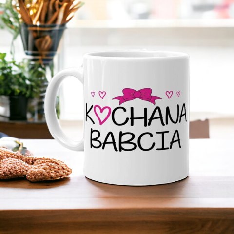 Poduszka i kubek zestaw prezent Dzień Babci Dziadka babcia dziadek wzory