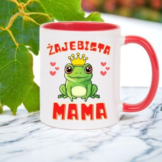 Kubek z nadrukiem prezent na Dzień Matki urodziny dla mamy teściowej wzory