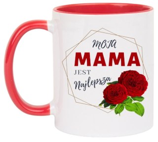 Kubek z nadrukiem prezent na Dzień Matki urodziny dla mamy teściowej wzory