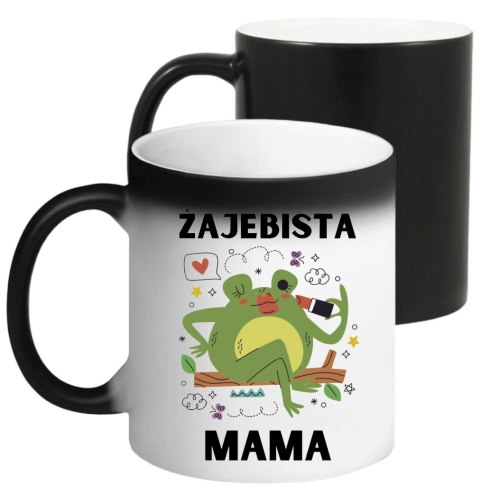 Kubek magiczny prezent na Dzień Matki urodziny dla mamy teściowej wzory