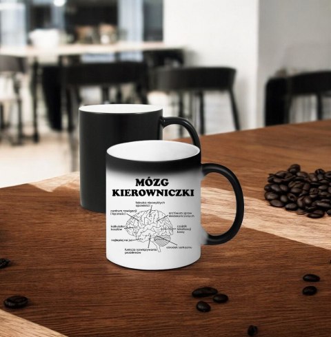 Kubek magiczny śmieszny prezent dla kierowniczki szefowej urodziny imieniny