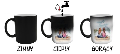 Kubek magiczny śmieszny prezent dla kierowniczki szefowej urodziny imieniny