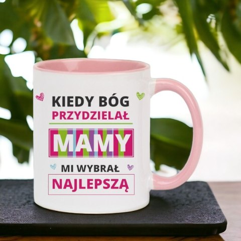 Kubek z nadrukiem prezent na Dzień Matki urodziny dla mamy teściowej wzory