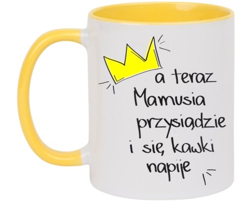 Kubek z nadrukiem prezent na Dzień Matki urodziny dla mamy teściowej wzory