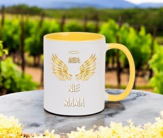 Kubek z nadrukiem prezent na Dzień Matki urodziny dla mamy teściowej wzory