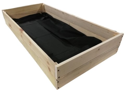 WARZYWNIAK ZIELNIK INSPEKT DREWNIANY SKRZYNIA NA WARZYWA 60x120 NISKI 18cm