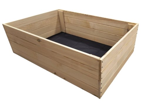 WARZYWNIAK INSPEKT DREWNIANY SKRZYNIA NA WARZYWA 60x120 PODWYŻSZANY 36cm