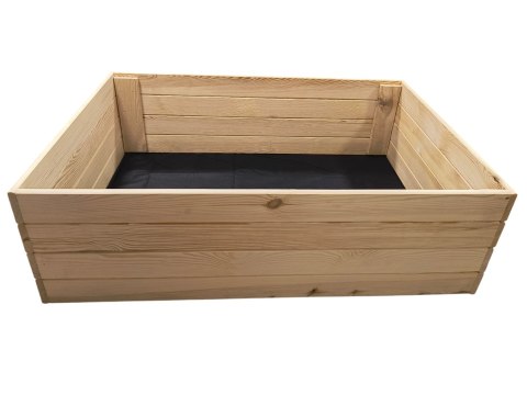 WARZYWNIAK INSPEKT DREWNIANY SKRZYNIA NA WARZYWA 60x120 PODWYŻSZANY 36cm