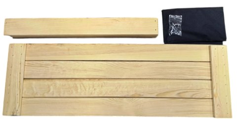 WARZYWNIAK INSPEKT DREWNIANY SKRZYNIA NA WARZYWA 60x120 PODWYŻSZANY 36cm