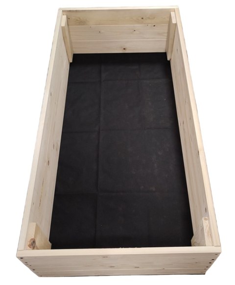 WARZYWNIAK ZIELNIK INSPEKT DREWNIANY SKRZYNIA NA WARZYWA 80x120 WYSOKI 27cm