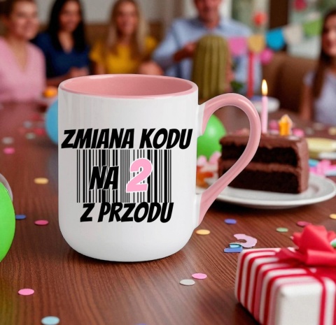 Kubek prezent na urodziny 20 30 40 50 60 70 lat dla kobiety mamy koleżanki