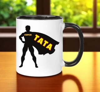 Kubek z nadrukiem śmieszny prezent dla taty teścia Dzień Ojca urodziny