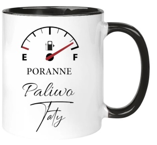 Kubek z nadrukiem śmieszny prezent dla taty teścia Dzień Ojca urodziny