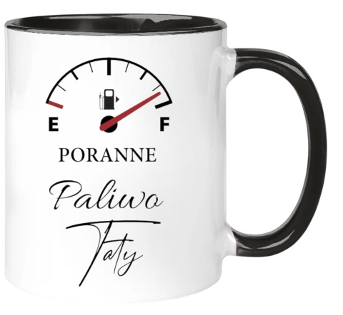 Kubek z nadrukiem śmieszny prezent dla taty teścia Dzień Ojca urodziny