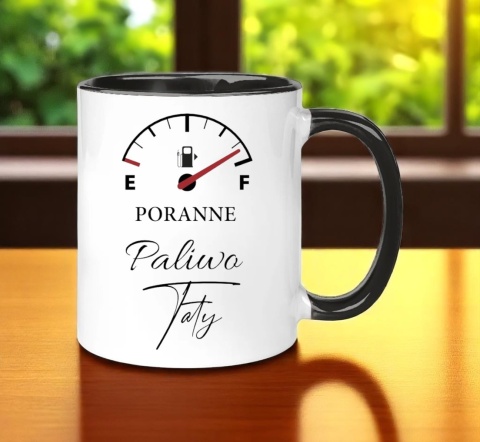 Kubek z nadrukiem śmieszny prezent dla taty teścia Dzień Ojca urodziny