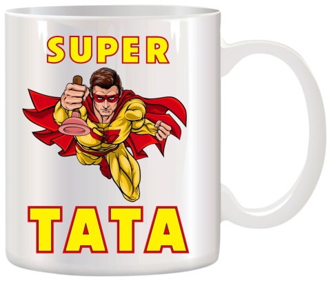 Kubek z nadrukiem śmieszny prezent dla taty teścia Dzień Ojca urodziny