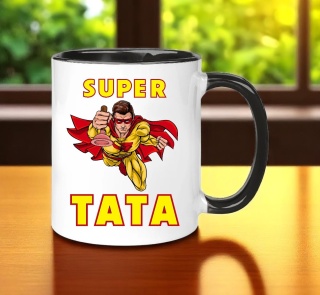 Kubek z nadrukiem śmieszny prezent dla taty teścia Dzień Ojca urodziny