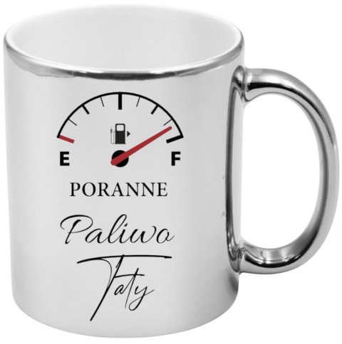 Kubek z nadrukiem śmieszny prezent dla taty teścia Dzień Ojca urodziny