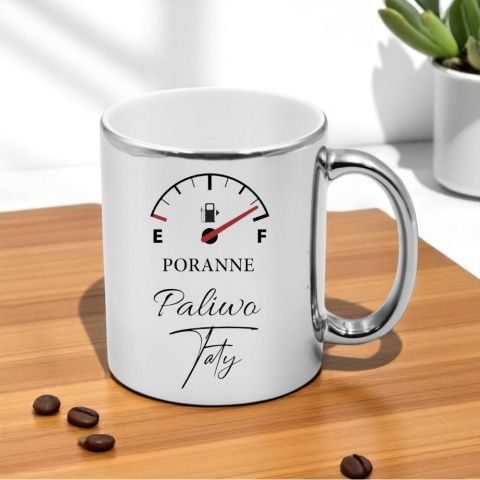 Kubek z nadrukiem śmieszny prezent dla taty teścia Dzień Ojca urodziny