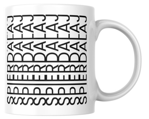 Kubek z ukrytym przekleństwem na śmieszny prezent do pracy na różne okazje