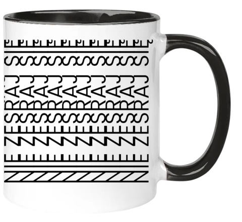 Kubek z ukrytym przekleństwem na śmieszny prezent do pracy na różne okazje